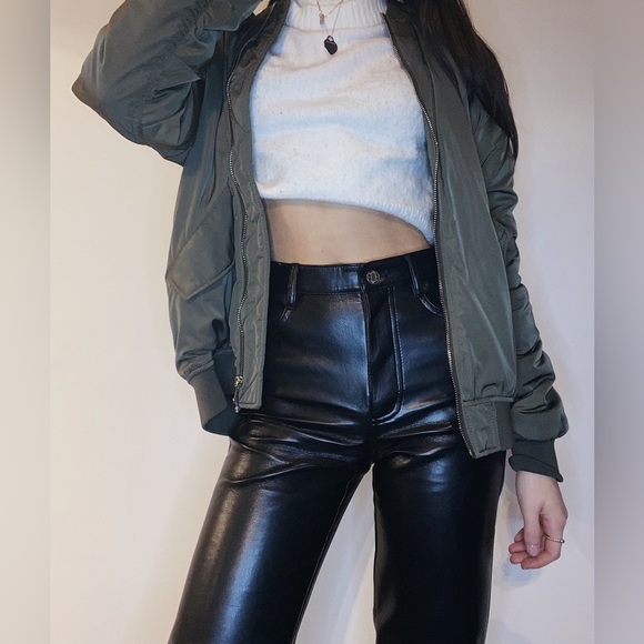 Green bomber jacket - Picture 3 of 3